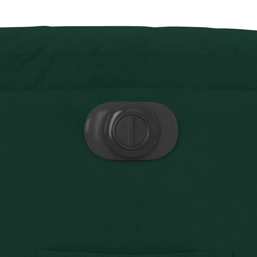 Fauteuil inclinable électrique vert foncé velours - 13
