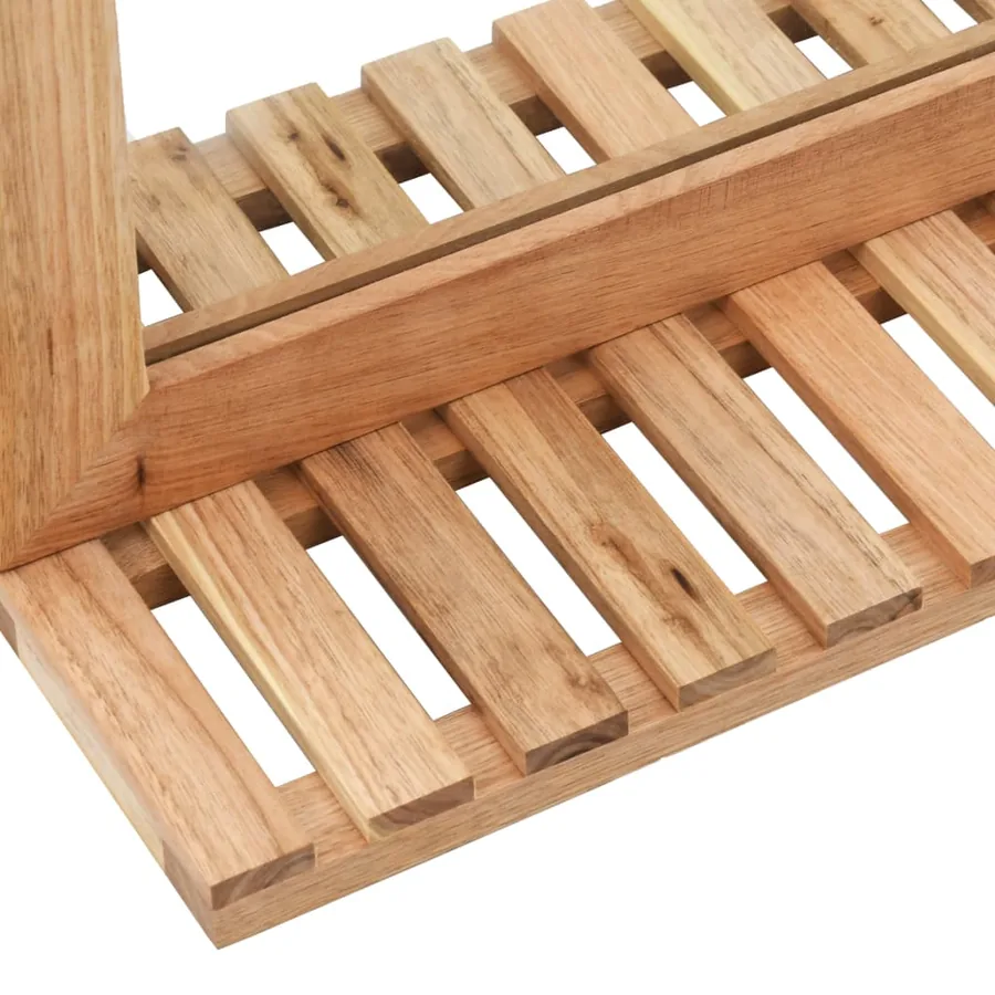Miroir de salle de bain 60 x 12 x 62 cm Bois de noyer massif - 6