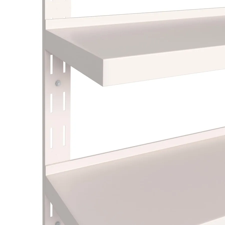 Étagères murales flottantes à 2 niveaux 2 pcs Inox 240x30 cm - 5