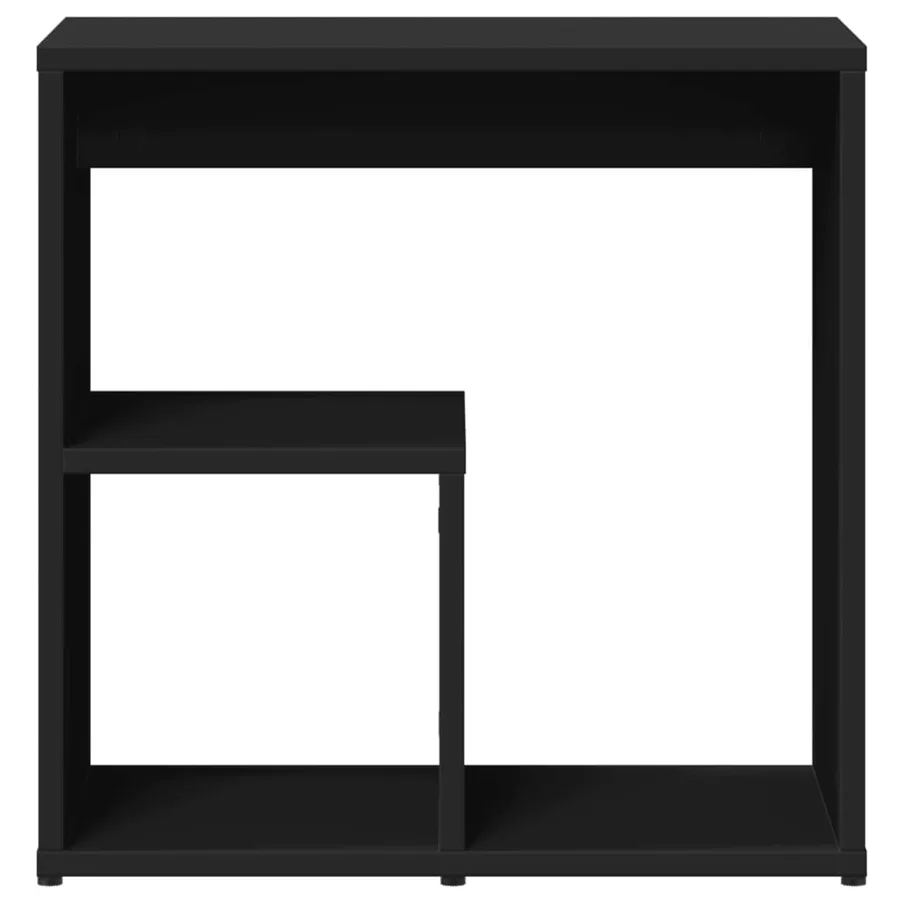 Table d'appoint Noir 50x30x50 cm Bois d'ingénierie - 5