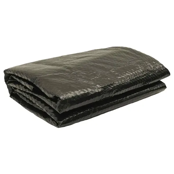 Couverture de piscine Noir 488 cm PE