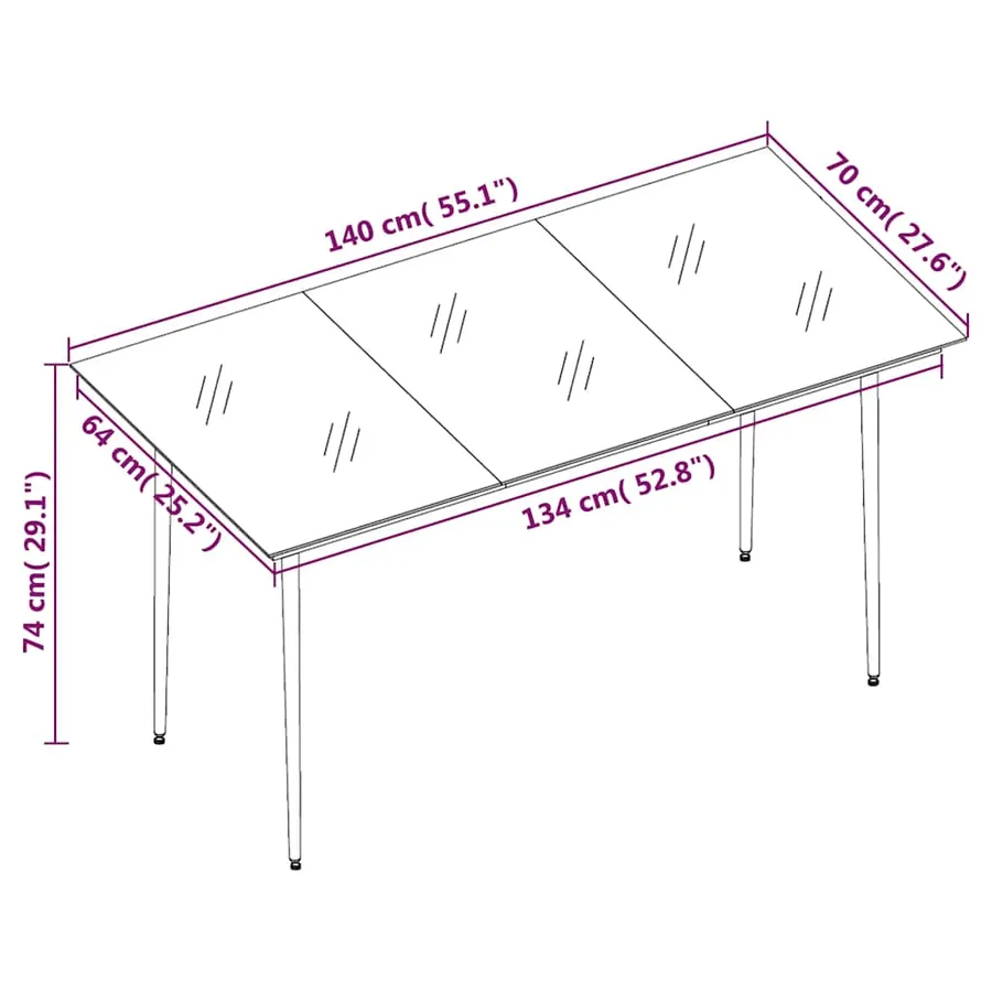 Ensemble à manger de jardin coussins 5pcs Noir Résine tressée - 11