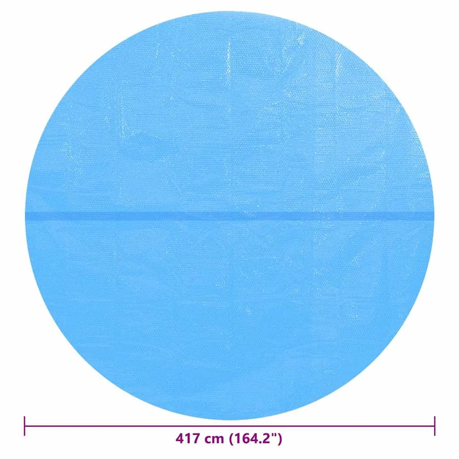 Couverture de piscine Bleu 417 cm PE - 6