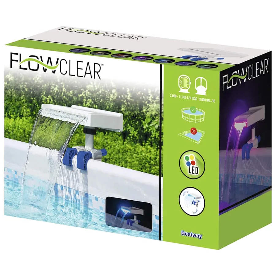 Bestway Cascade à LED apaisante Flowclear - 11