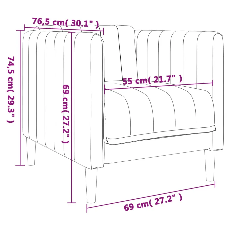 Ensemble de canapés 3 pcs noir tissu - 11