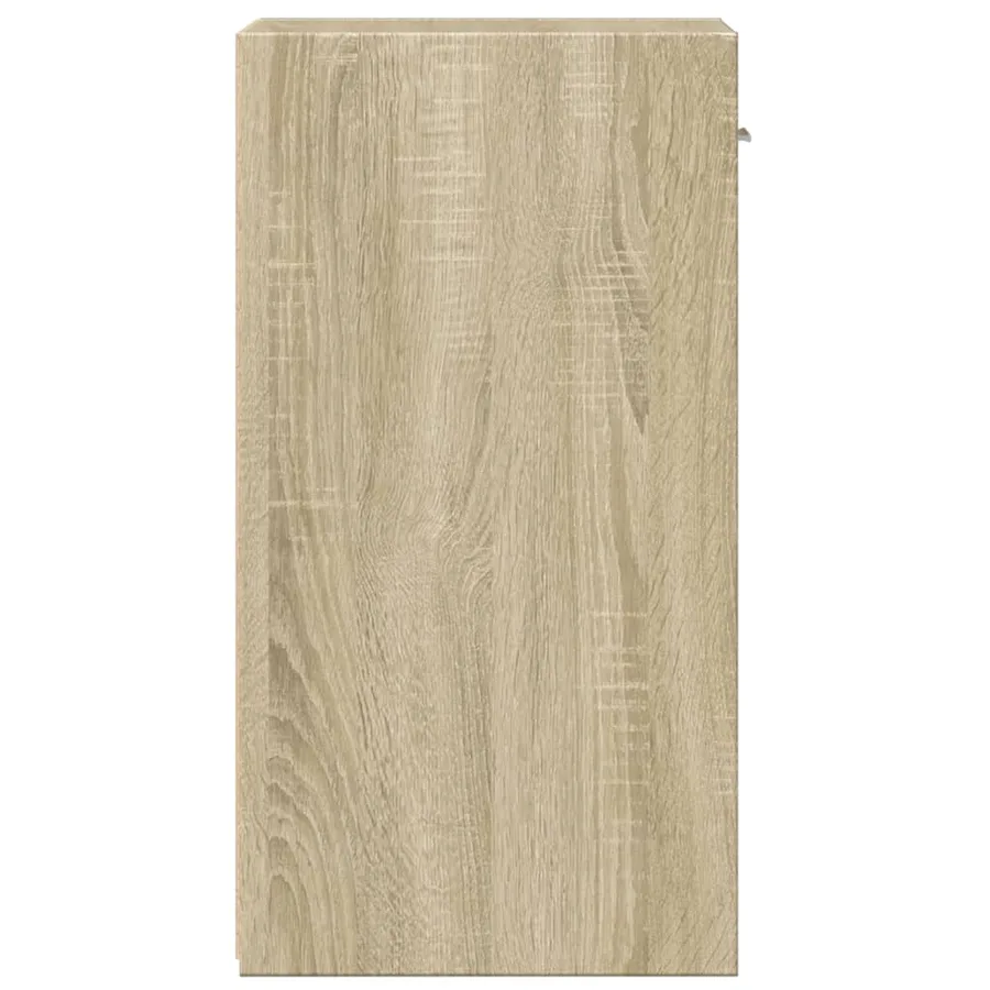 Tables de chevet 2 pcs chêne sonoma 35x34x65 cm bois ingénierie - 7