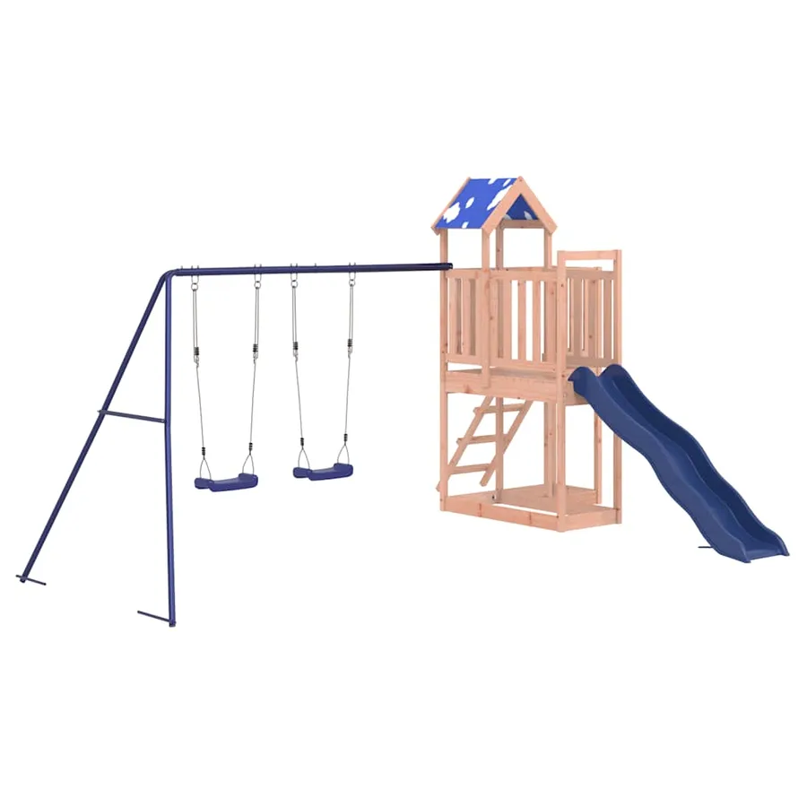 Aire de jeux d'extérieur bois massif de douglas - 2