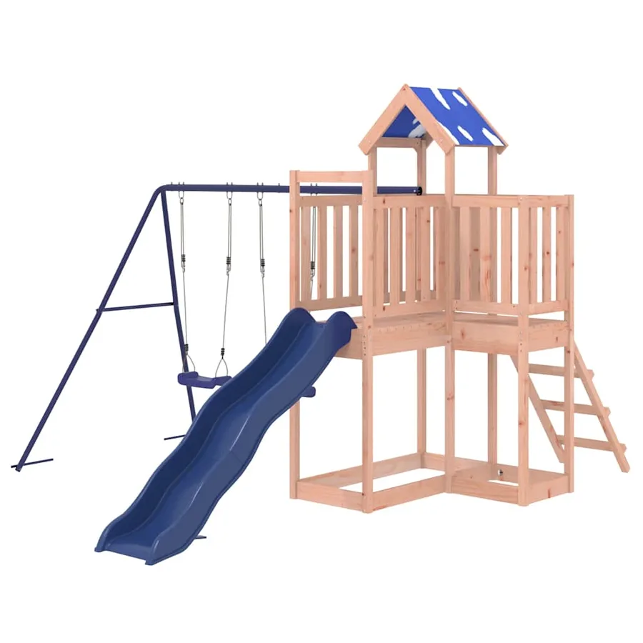 Aire de jeux d'extérieur bois massif de douglas - 3