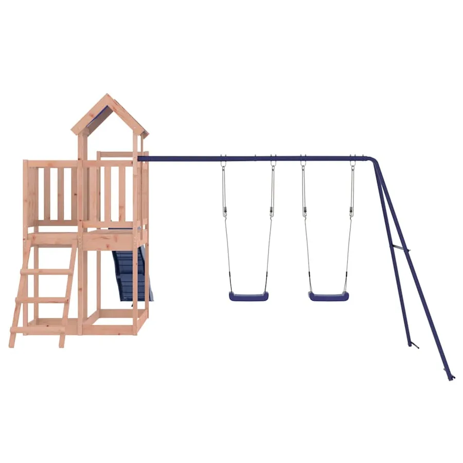 Aire de jeux d'extérieur bois massif de douglas - 7