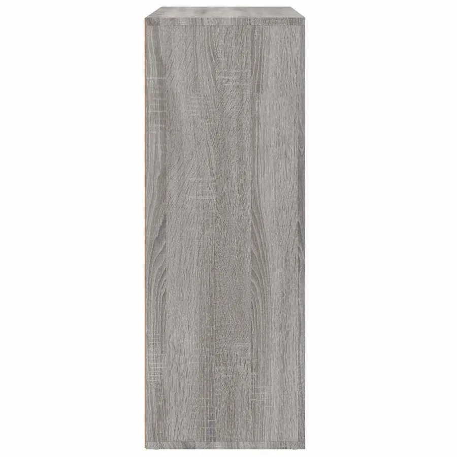 Buffet sonoma gris 60x31x84 cm bois d'ingénierie - 6