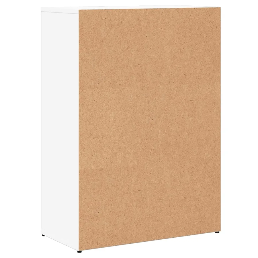 Buffets 2 pcs blanc 60x30x84 cm bois d'ingénierie - 7