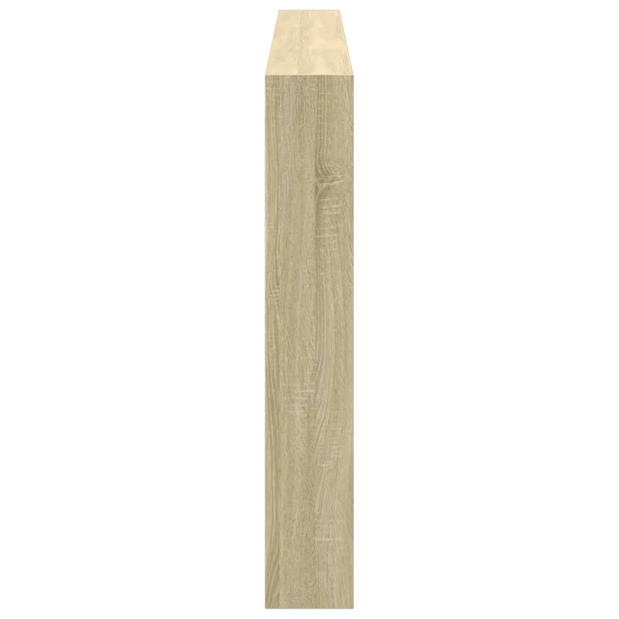 Armoire tête de lit avec LED chêne sonoma 200x17x102 cm - 7
