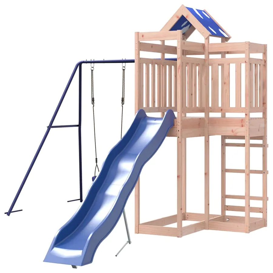 Aire de jeux d'extérieur bois massif de douglas - 4