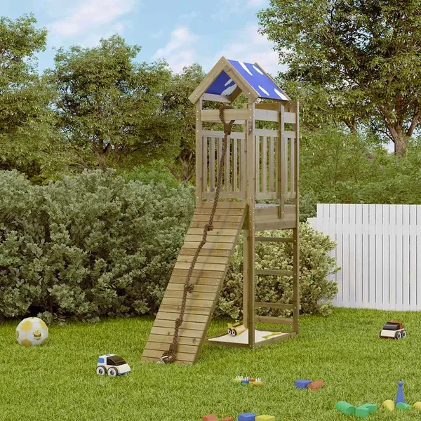 Aire de jeux d'extérieur bois de pin imprégné