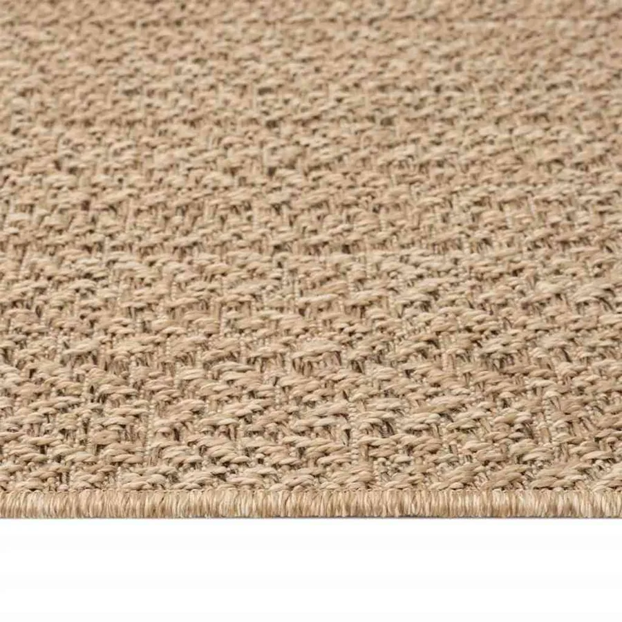 Tapis ZIZUR 100x200 cm aspect de jute intérieur et extérieur - 7