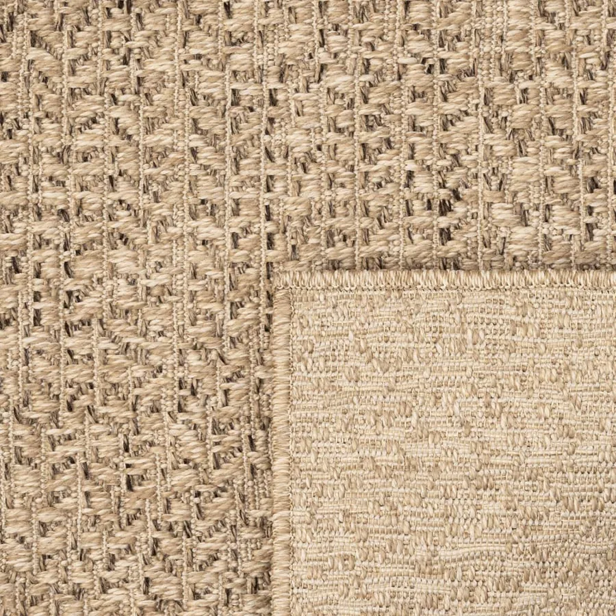 Tapis ZIZUR 60x110 cm aspect de jute intérieur et extérieur - 6