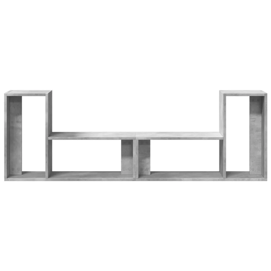 Meuble TV Gris béton - 5