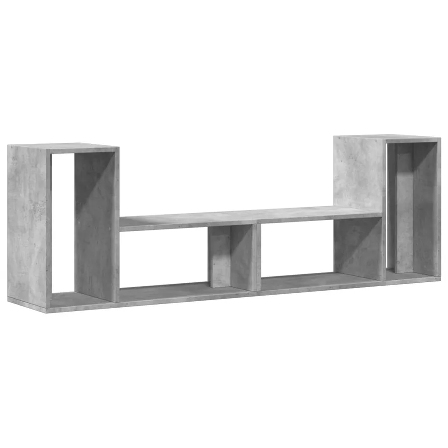 Meuble TV Gris béton - 6