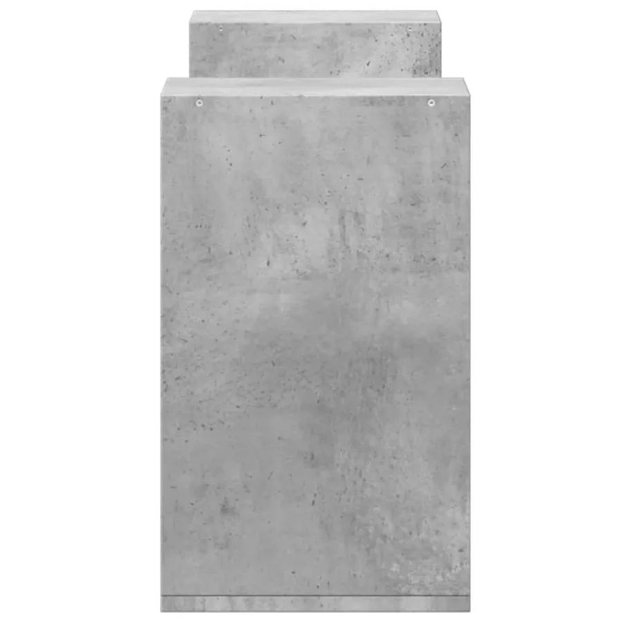Meuble TV Gris béton - 7