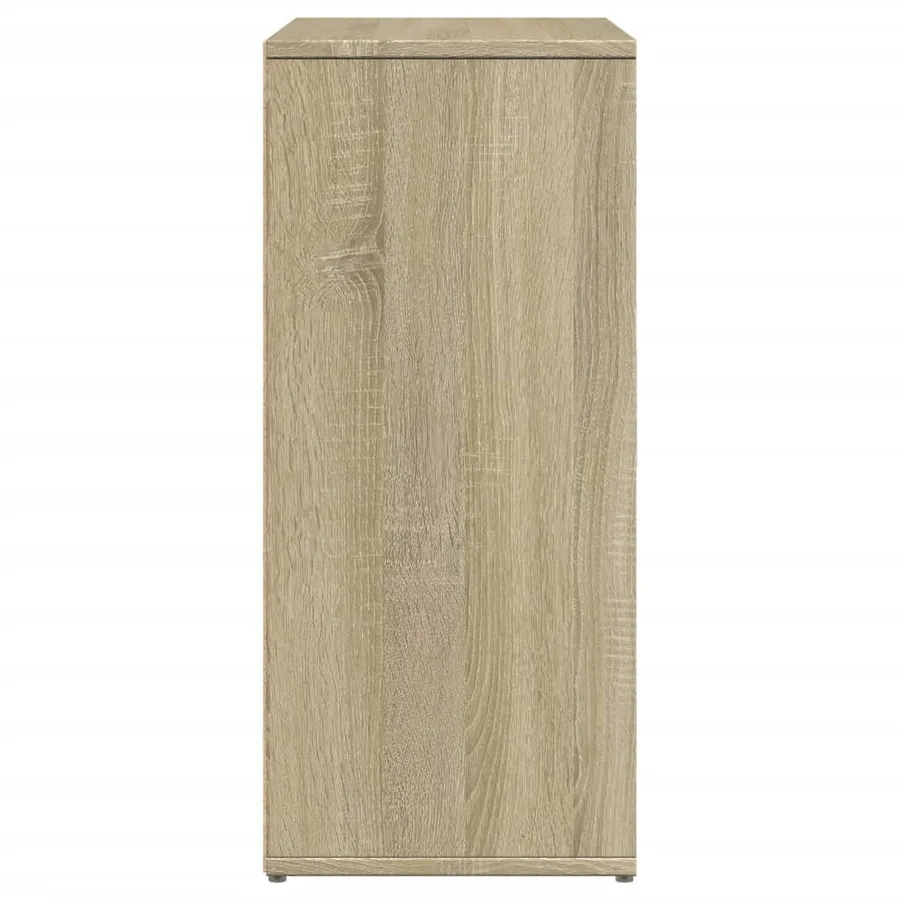 Buffet chêne sonoma 60x31x70 cm bois d'ingénierie - 6