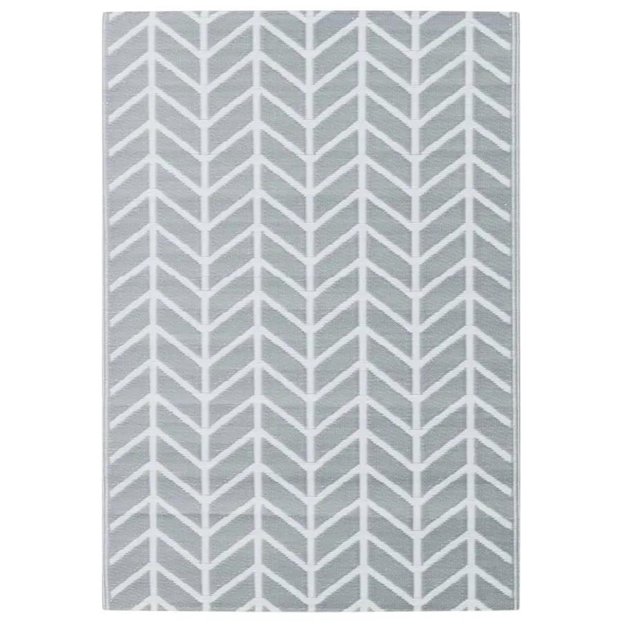 Tapis d'extérieur ARAKIL Gris 160x230 cm PP - 2