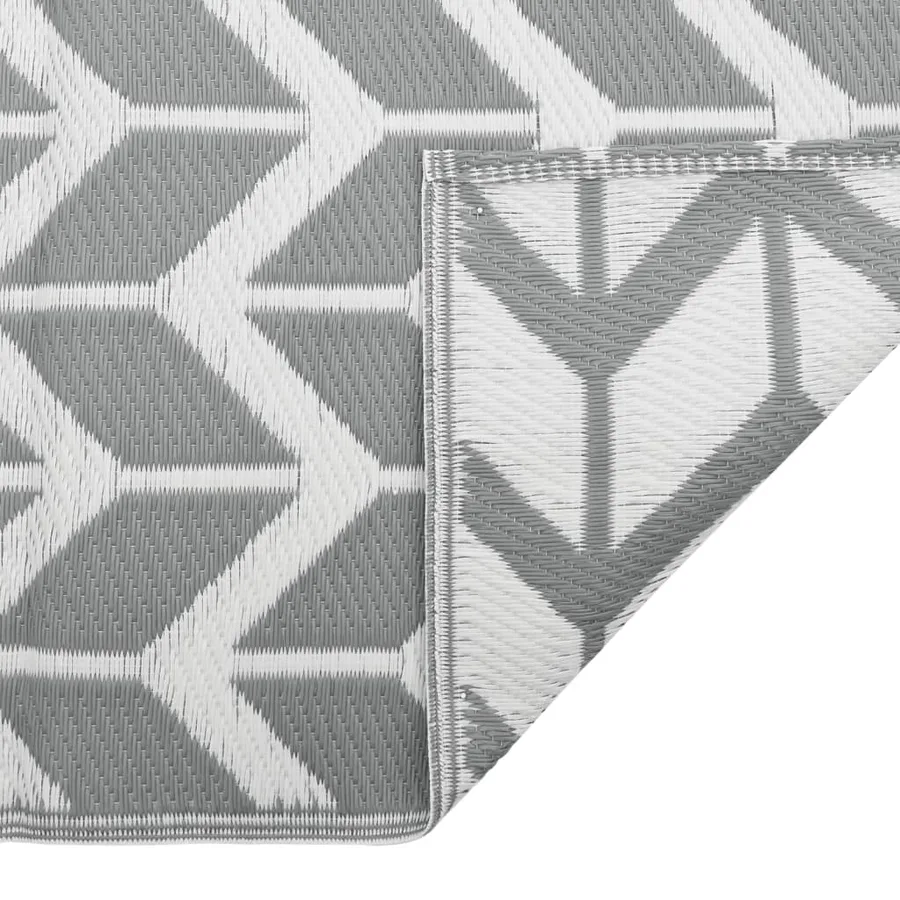 Tapis d'extérieur ARAKIL Gris 160x230 cm PP - 5