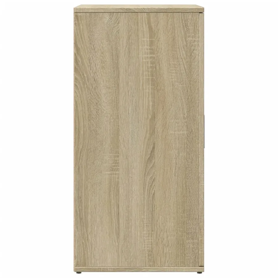 Buffet chêne sonoma 59x39x80 cm bois d'ingénierie - 6