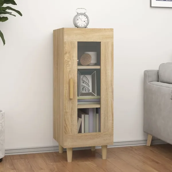 Buffet Chêne sonoma 34,5x34x90 cm Bois d'ingénierie