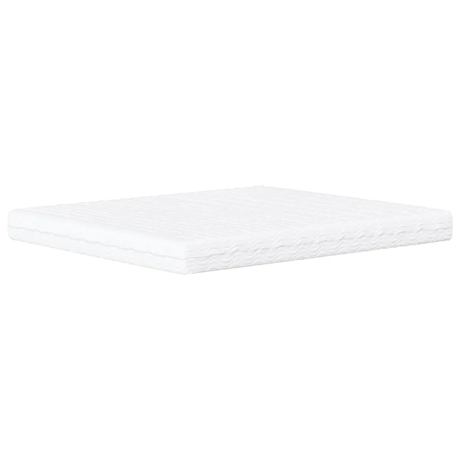 Lit avec matelas bleu 200x200 cm velours - 8