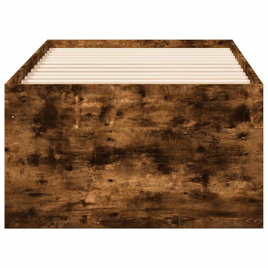 Lit de jour avec tiroirs sans matelas chêne fumé 90x190 cm - 5