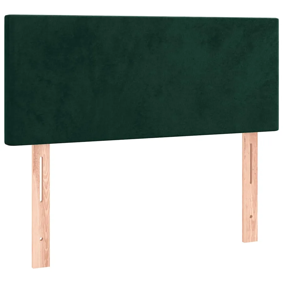 Tête de lit Vert foncé 80x5x78/88 cm Velours - 2