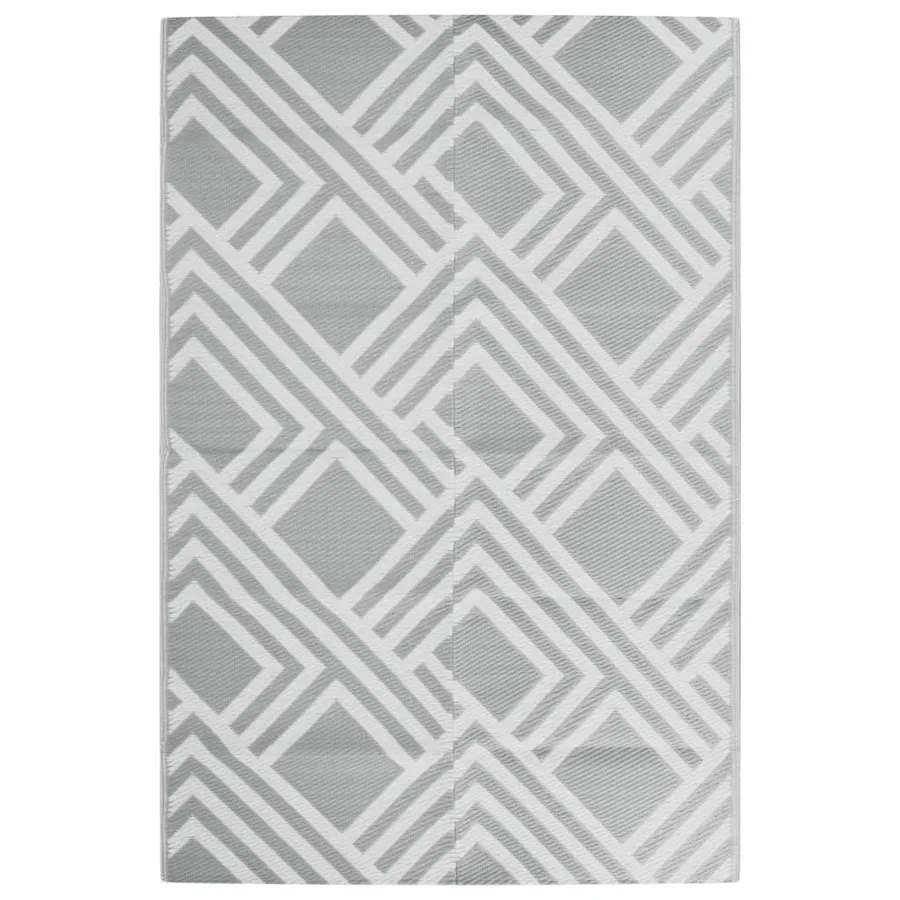 Tapis d'extérieur ARAKIL Gris 120x180 cm PP - 2
