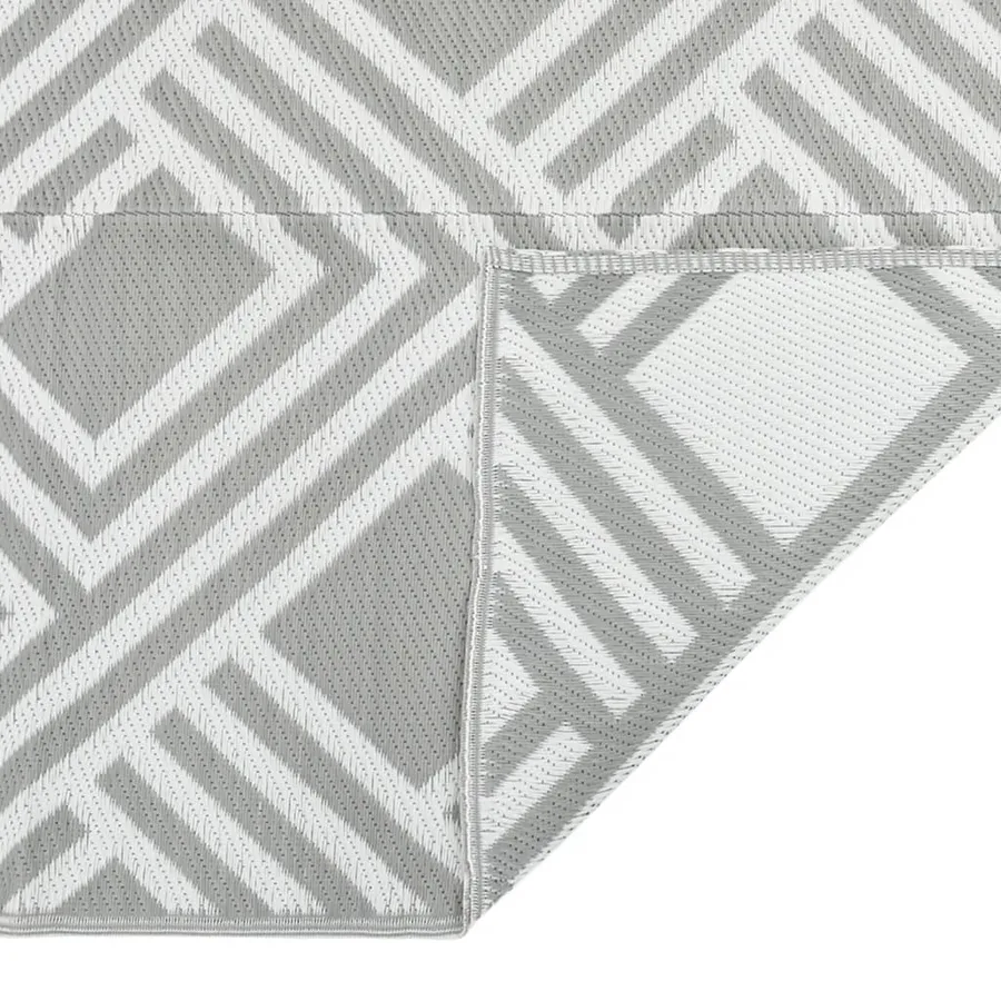 Tapis d'extérieur ARAKIL Gris 120x180 cm PP - 4