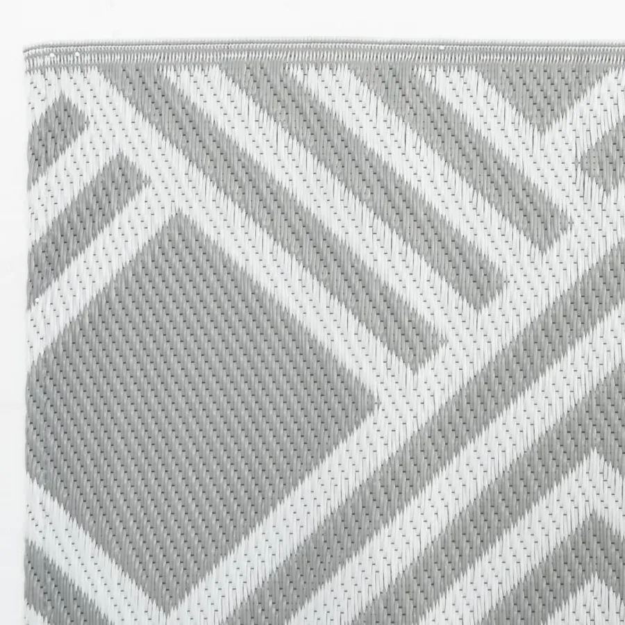 Tapis d'extérieur ARAKIL Gris 120x180 cm PP - 5