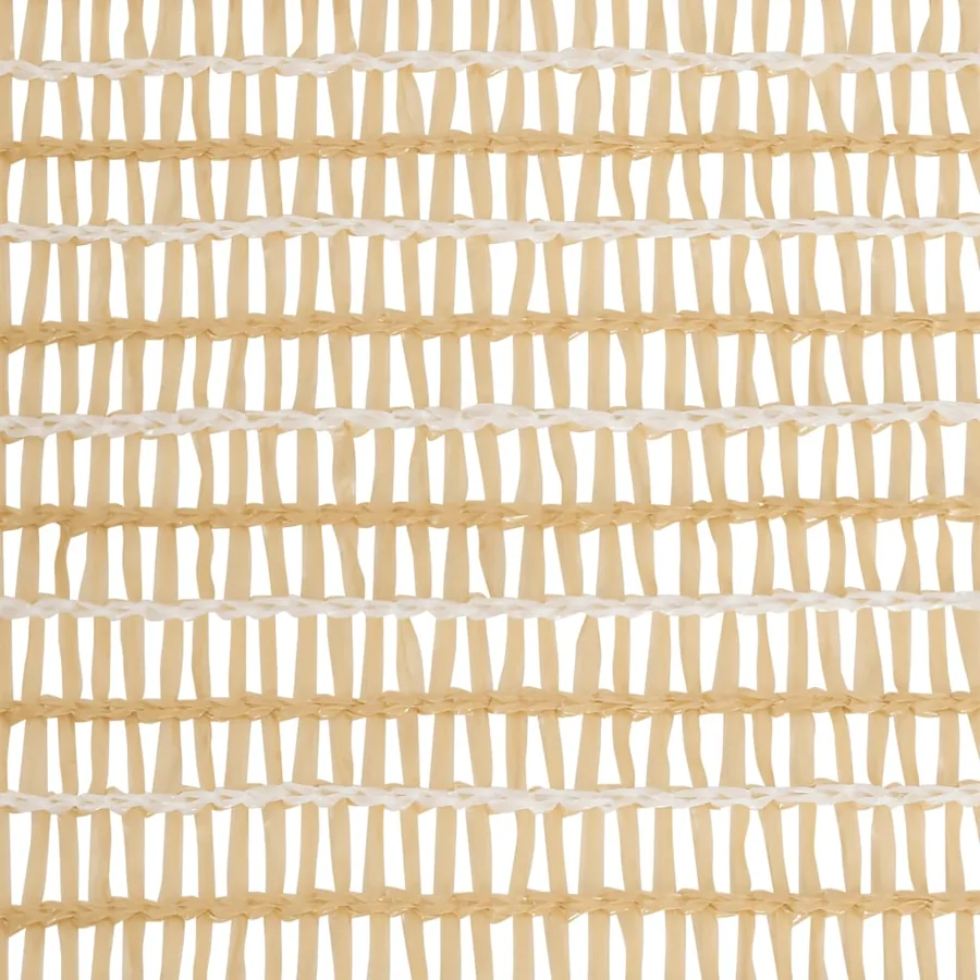 Filet brise-vue Beige 2x50 m PEHD 195 g/m² - 4