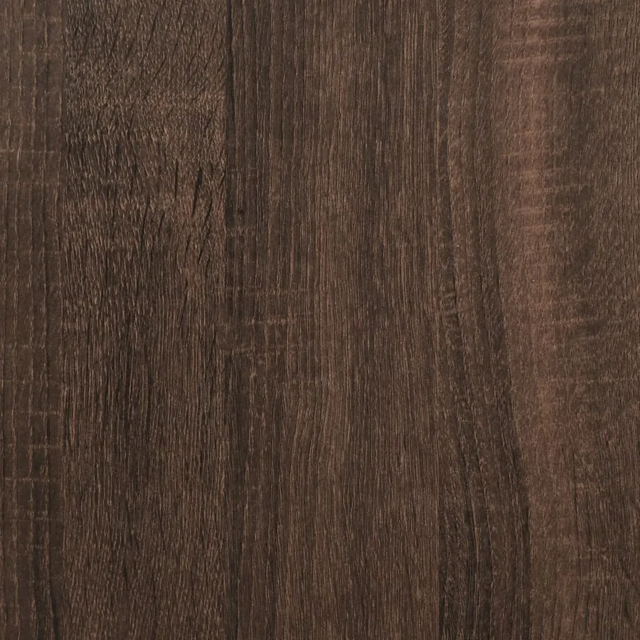 Cadre de lit sans matelas chêne marron 140x190 cm - 8