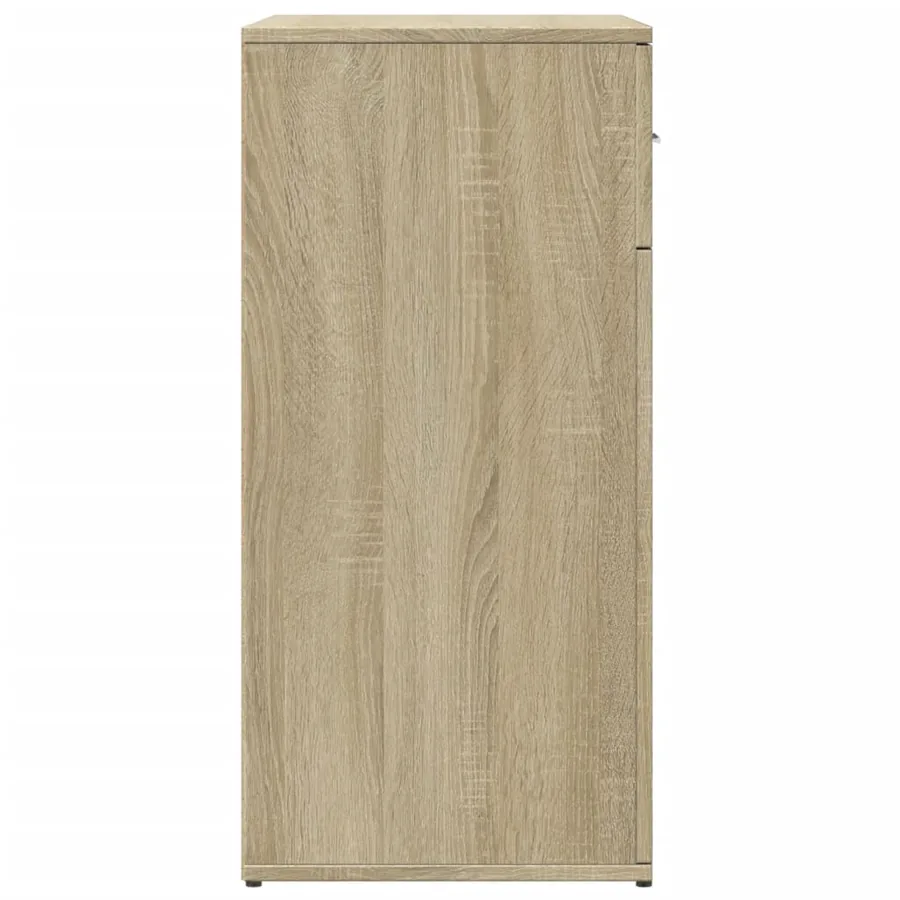 Buffet chêne sonoma 79x38x80 cm bois d'ingénierie - 6