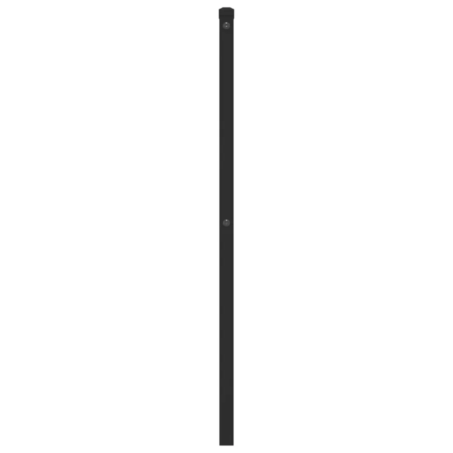 Tête de lit de remplacement métal noir 107 cm - 5