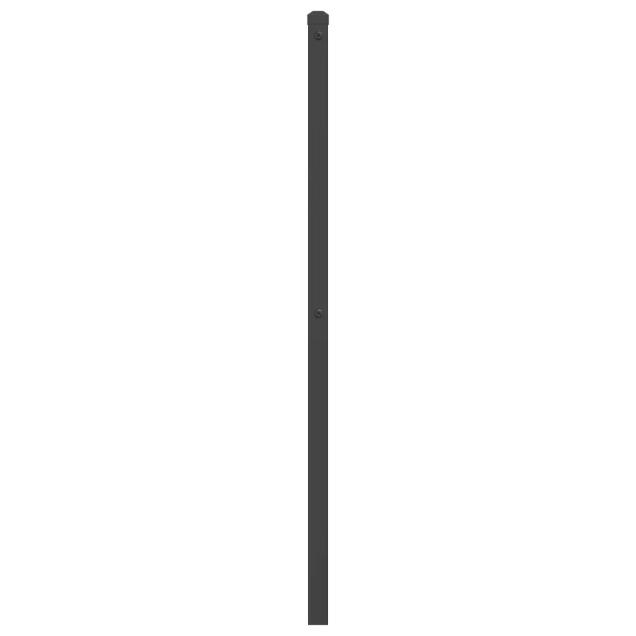 Tête de lit de remplacement métal noir 193 cm - 4