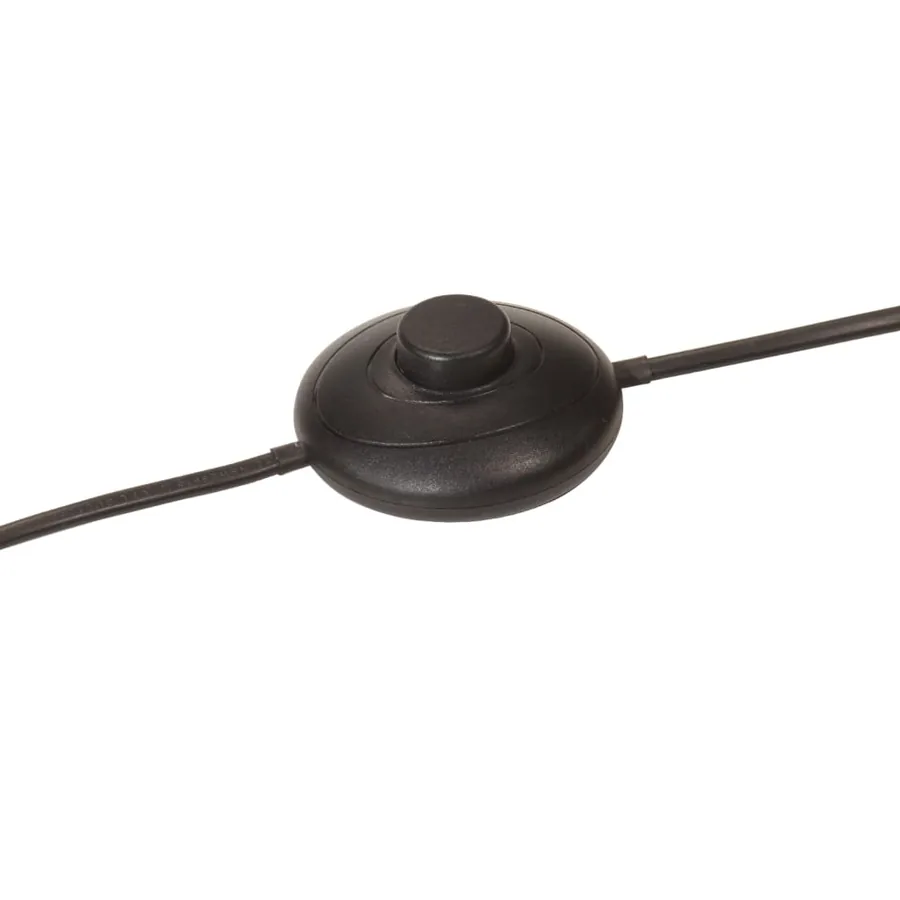 Lampadaire 25 W argent vintage 45x45x120 cm E27 - 8