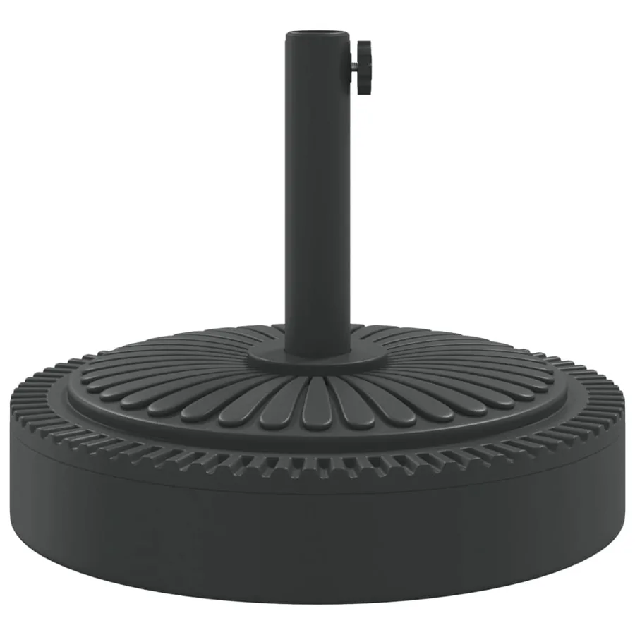 Base de parasol pour mâts Ø38 / 48 mm 25 kg rond - 5