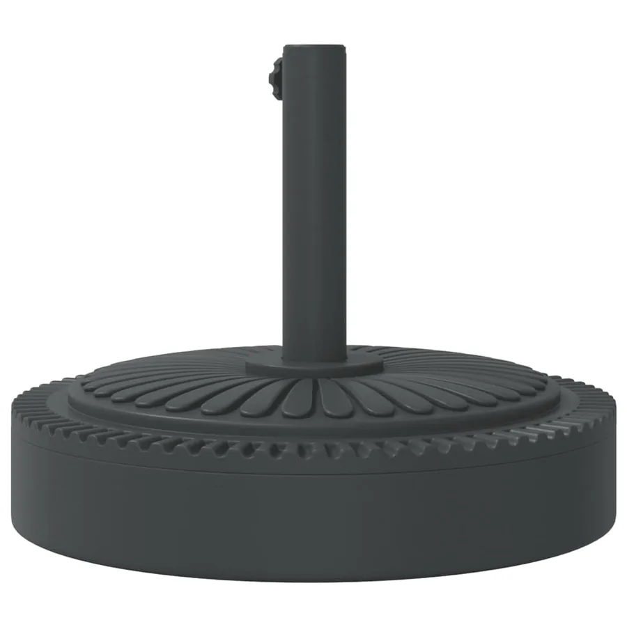 Base de parasol pour mâts Ø38 / 48 mm 25 kg rond - 6