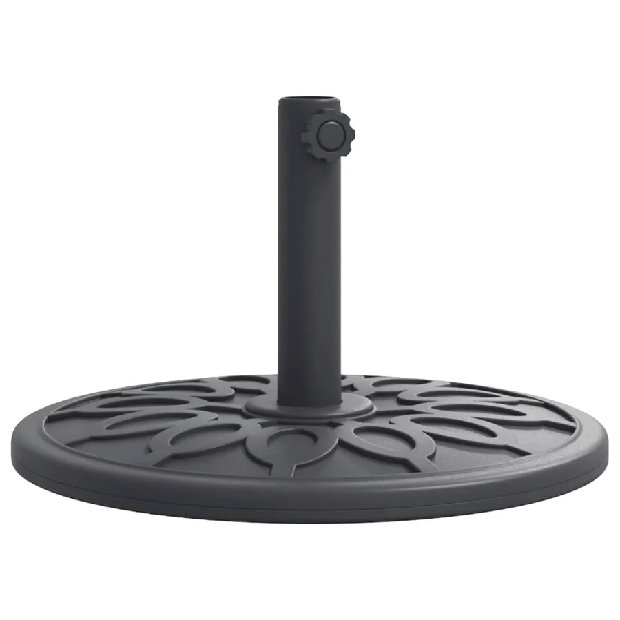 Base de parasol pour mâts Ø38 / 48 mm 12 kg rond - 2
