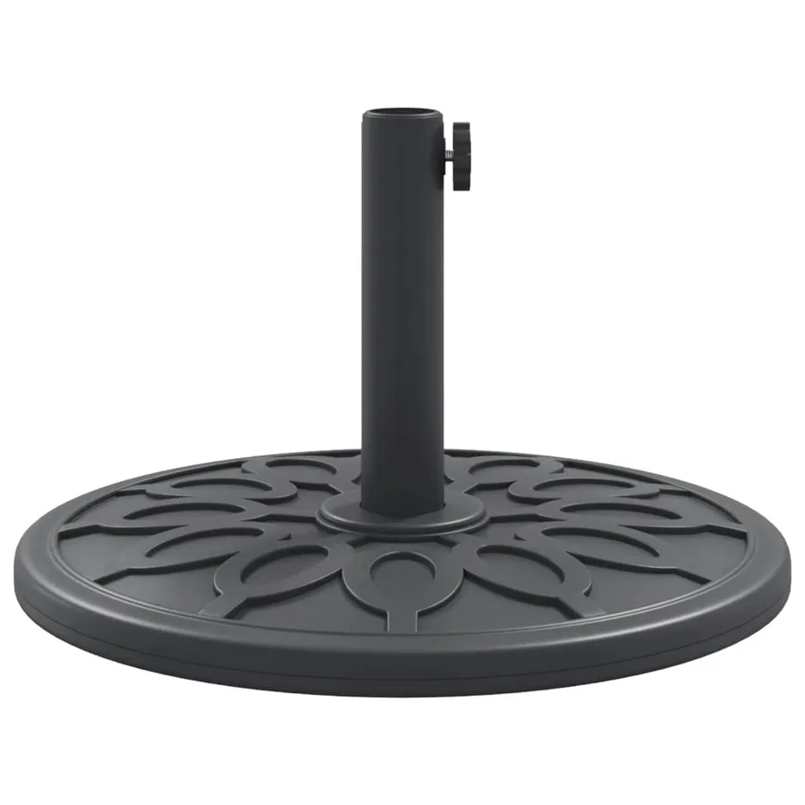 Base de parasol pour mâts Ø38 / 48 mm 12 kg rond - 5