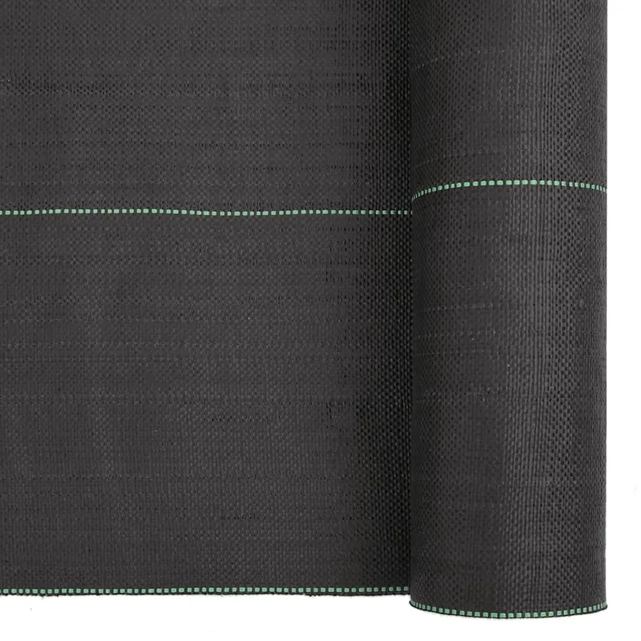 Membrane anti-mauvaises herbes noir 1x50 m PP - 6