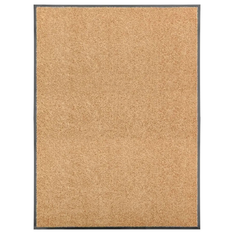 Paillasson lavable Crème 90x120 cm