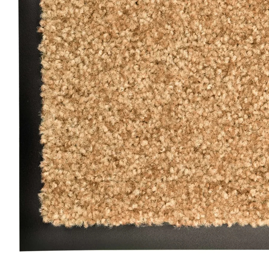 Paillasson lavable Crème 90x120 cm - 5
