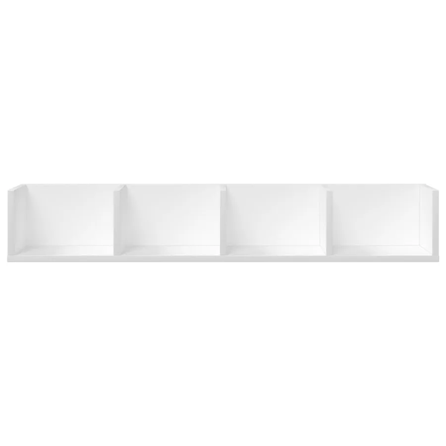 Armoires murales 2 pcs blanc 99x18x16,5 cm bois d'ingénierie - 5