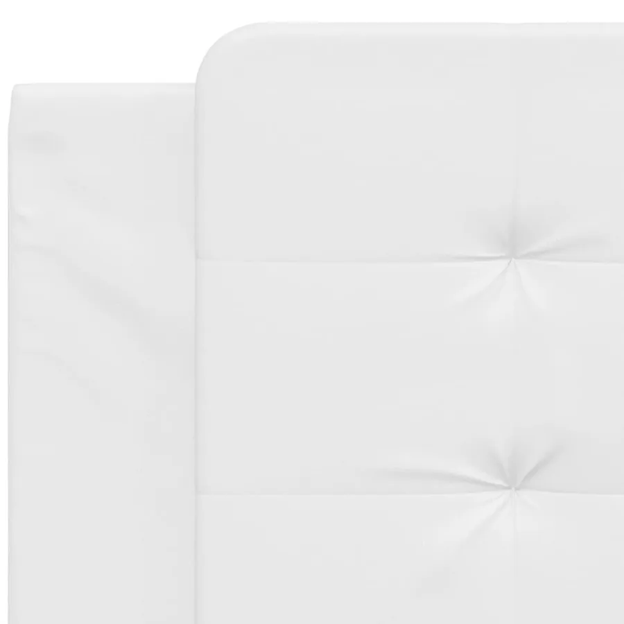 Coussin de tête de lit Zadar blanc 100 cm similicuir - 7