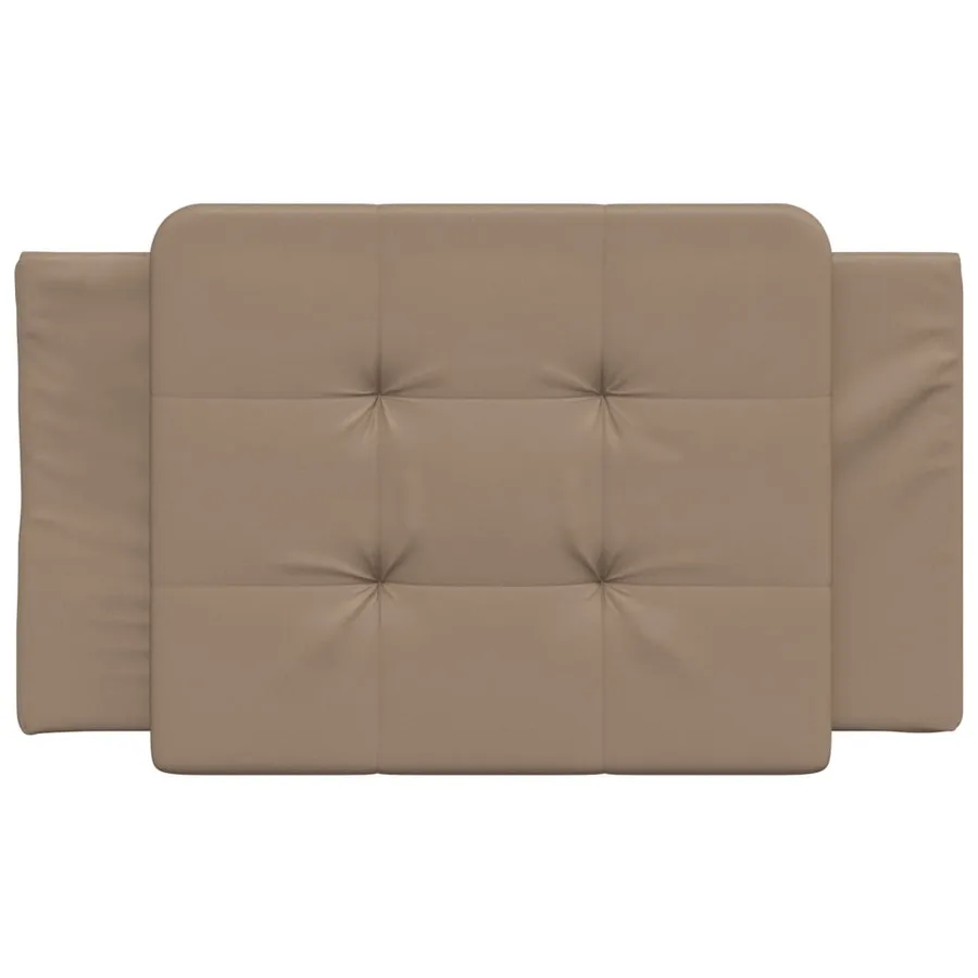 Coussin de tête de lit Zadar cappuccino 80 cm similicuir - 4
